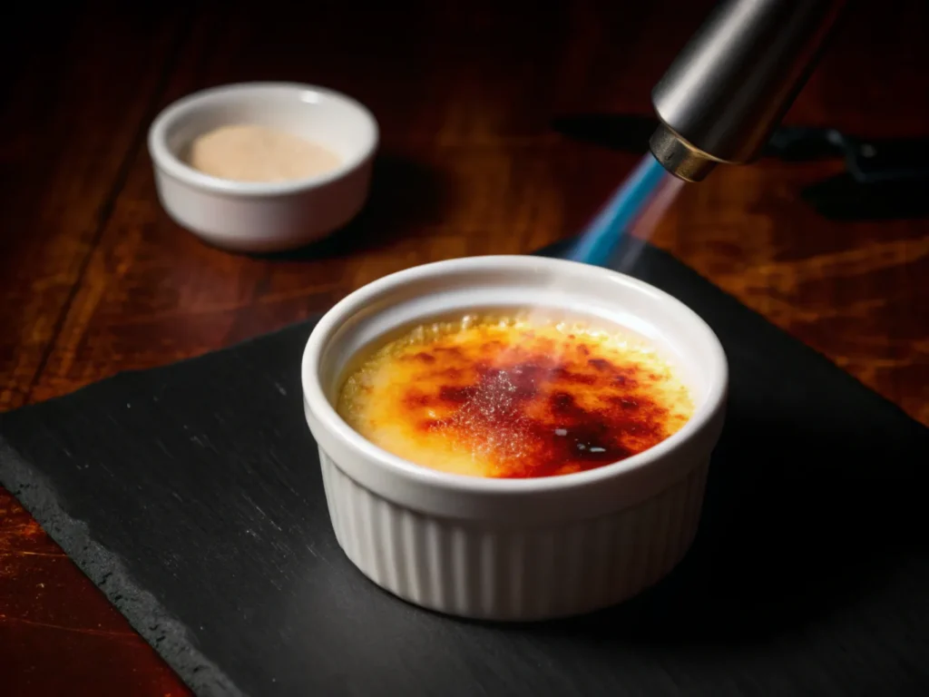 Crème Brûlée and Custard