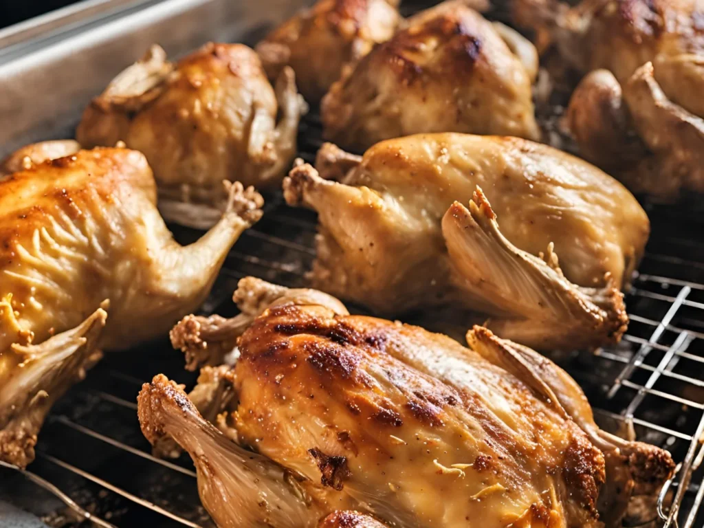 Reheating leftover rotisserie chicken in the oven, a safe and effective method to restore moisture and flavor in leftover rotisserie chicken.