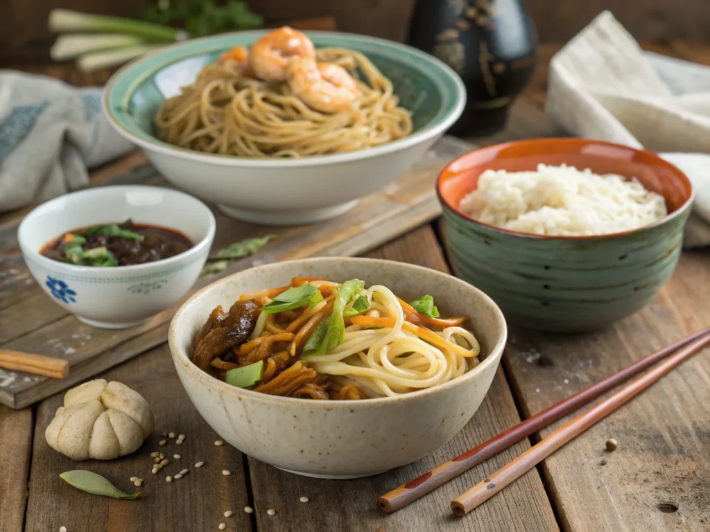 Different Types of Noodles for Mongolian Recipes