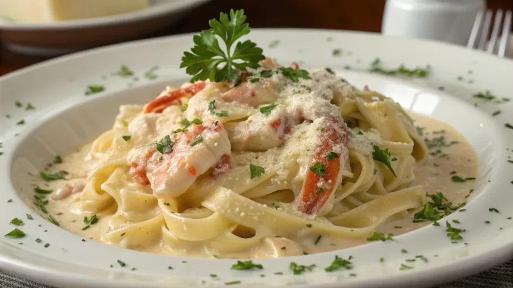 Best Crab Fettuccine Alfredo Recipe – Creamy and Flavorful