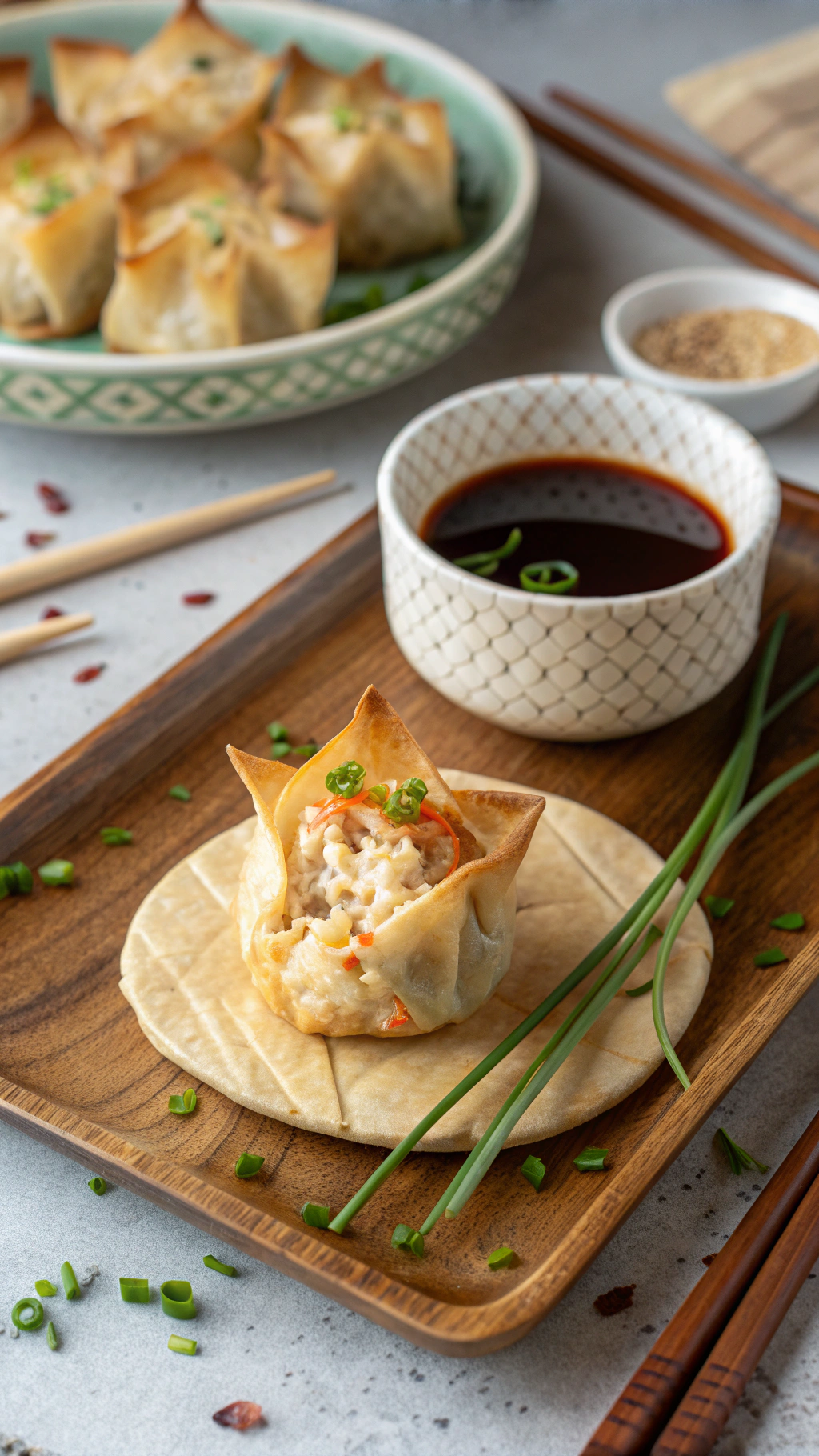 Crab Rangoon Bombs cooking process step