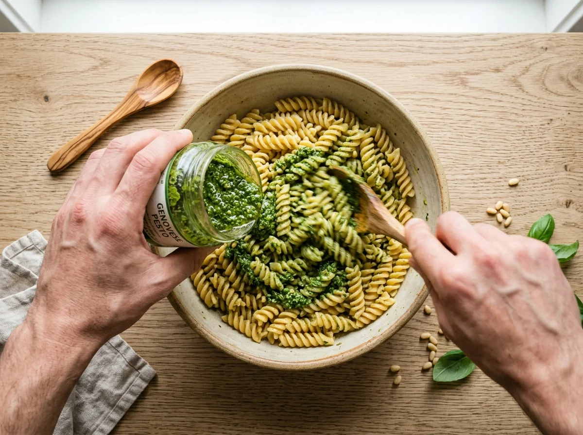 how to use pesto from a jar with pasta - image 2