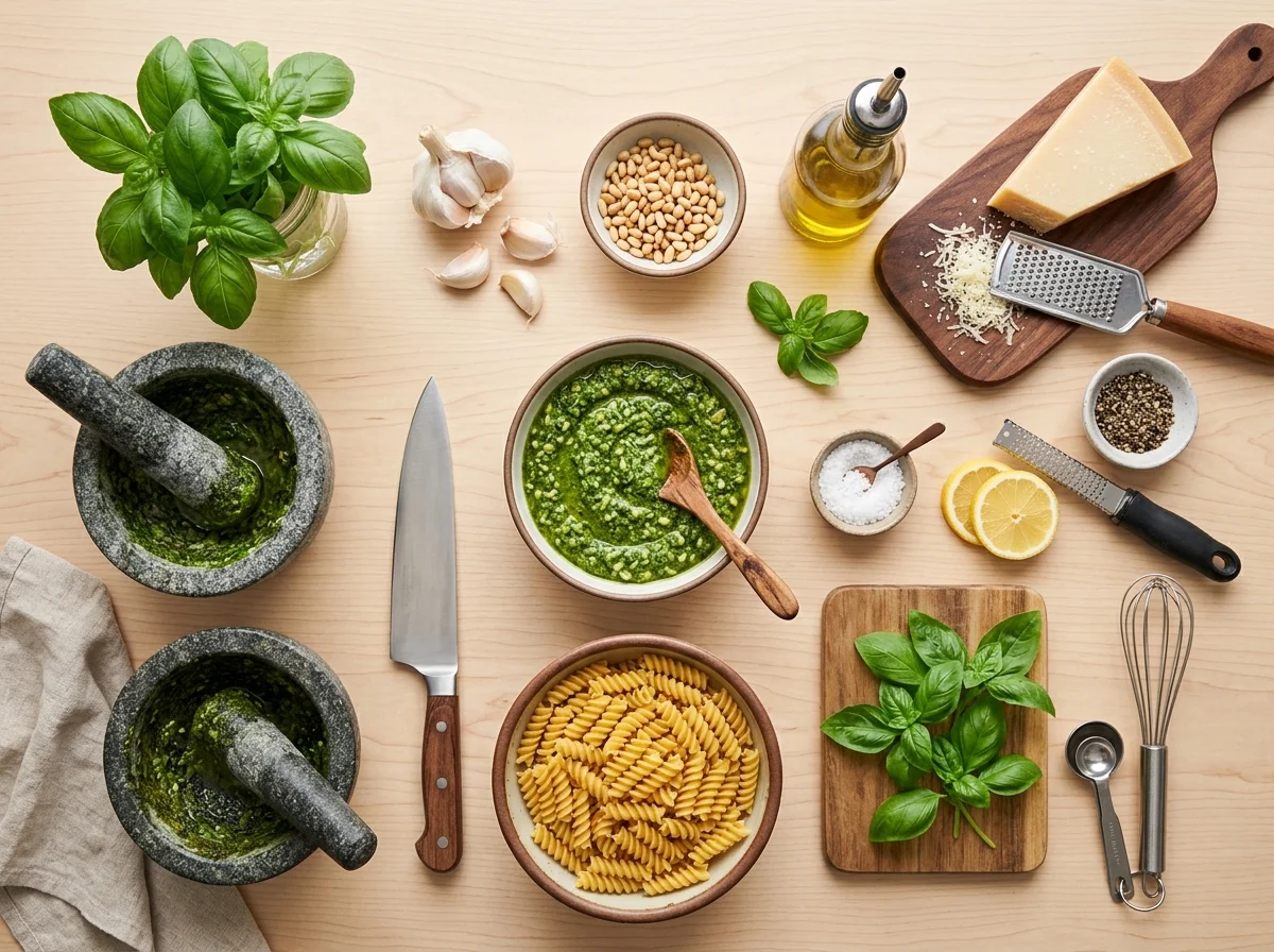 Light Pesto Pasta Recipe: The Complete Recipe Card
