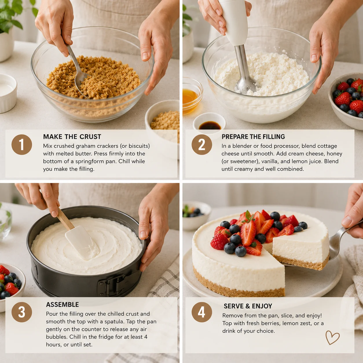 viral strawberry yogurt clusters step by step